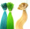 Nail hair extension u tip hair