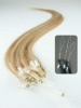 Micro ring-loop human hair extension