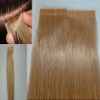 virgin remy human hair PU skin weft