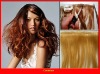 Wholesale popular PU skin weft hair