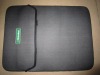 Wholesale 15" neoprene laptop sleeve bag with rubber brand