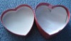 Heart shaped wedding favor box