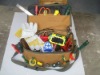 Wholesale durable polyester garden tool pouch, hand tool holder, work pouch