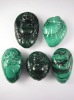 Wholesale Green Natural Semi Precious Malachite Stone Carving Buddha Craft Gift