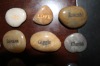 Wholesale engraved stones word stones