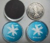 Wholesale Dia 25-45mm round crystal magnet gift