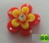 Wholesale DIY fashion resin flowrer accessory