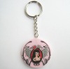 Wholesale rubber key chain
