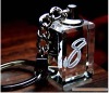 Wholesale led crystal keychain