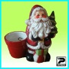 Wholesale christmas ceramic santa clause holder