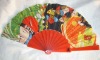 Wholesale manual hand fan/Advertising plastic fan/Promotional plastic hand fan