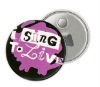 Wholesale beer opener badge