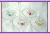 Wholesale fashion wine glass charm