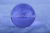 Wholesale light blue crystal ball craft for promotion and decoration gift