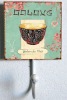 Wholesale Romantic Flowers&Cups Pink Gift Hook