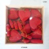 Wholesale Wooden Carved Heart Hanging Decoration