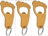 Wholesale 8 mm Baseboard Shape Aluminium Alloy Carabiner