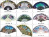Wholesale various silk hand fan for wedding souvenirs/business gifts