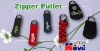 Wholesale Letter Shape PVC zipper puller