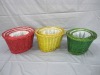 Wholesale wicker basket with plastic liner
