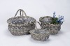 Wholesale Willow basket with plastic liner