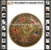 Wholesale metal antique military coin in 3D relief