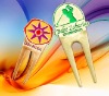 Wholesale Fashion newest metal golf divot tools