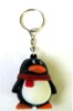 Wholesale QQ penguin key ring or key chain