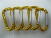Wholesale Hot!! 2011 Aluminum Carabiner Keychain