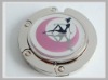 Wholesale metal bag hanger,blank bag hanger, bag purse bag hanger