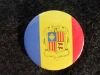 Wholesale 2011 Customized Tin Flag badge