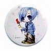 Wholesale Button Badge wtih CMYK Custom logo printed
