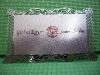 Wholesale silver golden metal business card manufacturer