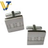 Wholesale Stainless Steel Cufflink with customers' Logo