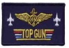 Wholesale Embroidery army patches-Top gun