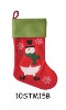 Wholesale embroidered christmas stocking 10STM15B