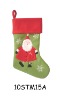 Wholesale embroidered christmas stocking 10STM15A