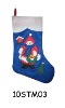 Wholesale embroidered christmas stocking 10STM03