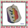 Wholesale rainbow dog tag