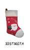 Wholesale embroidered christmas stocking 10STM07A
