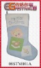 Wholesale embroidered christmas stocking 08STM001A
