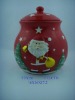 Wholesale ceramic small christmas jar