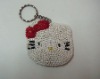 Wholesale lovely glass beaded cat pendant
