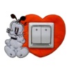 Wholesale Little bobdog switch cover