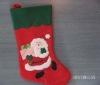 Wholesale embroidered christmas stocking 08STM015A