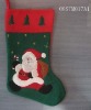 Wholesale embroidered christmas stocking 08STM017A1