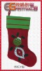 Wholesale embroidered christmas stocking 09STM49