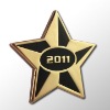 Wholesale New Finish Metal Badge with rose gold plating