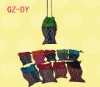 Wholesale folk handicraft bag like fish