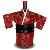 Wholesale Kimono wine bottle cover,wine bottle decoration